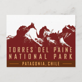 Cartão Postal VIAGEM-Patagônia-Torres del Paine-