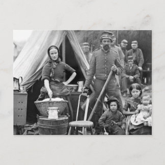 Cartão Postal Viagem pela Guerra Civil, 1861