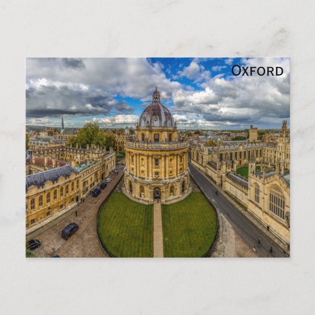 Cartão Postal Viagem Photo Oxford England (Frente)