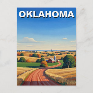 Cartão Postal Viagem por Oklahoma