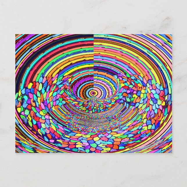 Cartão Postal Viagem Psicodélica (Frente)