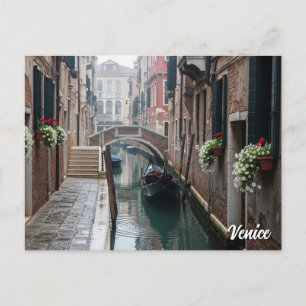 Cartão Postal Viagem Veneza Itália