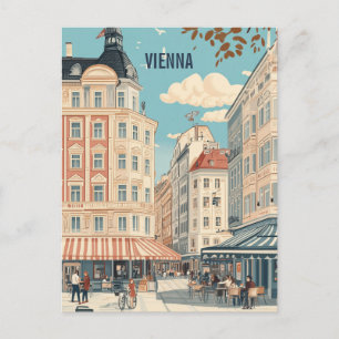 Cartão Postal Viagem Viena Áustria