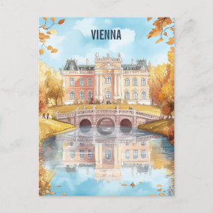 Cartão Postal Viagem Viena Áustria