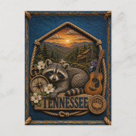 Cartão Postal Viagens Antigas no Tennessee