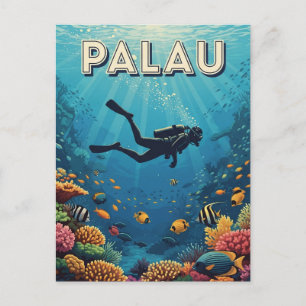 Cartão Postal Viagens de Mergulho em Palau