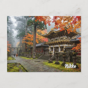 Cartão Postal Viagens Nikko Japão