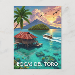 Cartão Postal Viagens para Bocas del Toro, Panamá