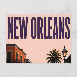 Cartão Postal Viagens pelo Patrimônio do Jazz de Nova Orleans