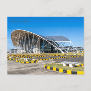 Cartão Postal Viagens vintage cidade de Chittagong Bangladesh de