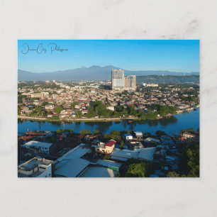 Cartão Postal viagens vintage Davao City Filipinas