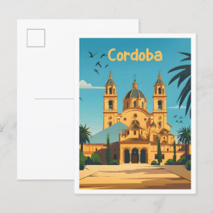 Cartão Postal Viagens vintage de Arte de Espanha