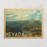 Viagens vintage do estado de Nevada