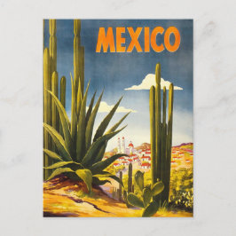 Cartão Postal Viagens vintage do México