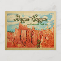 Viagens vintage do Parque Nacional Bryce Canyon