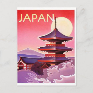 Cartão Postal Viagens vintage JAPÃO