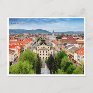 Cartão Postal viagens vintage retro Košice Eslováquia Eslovaquie
