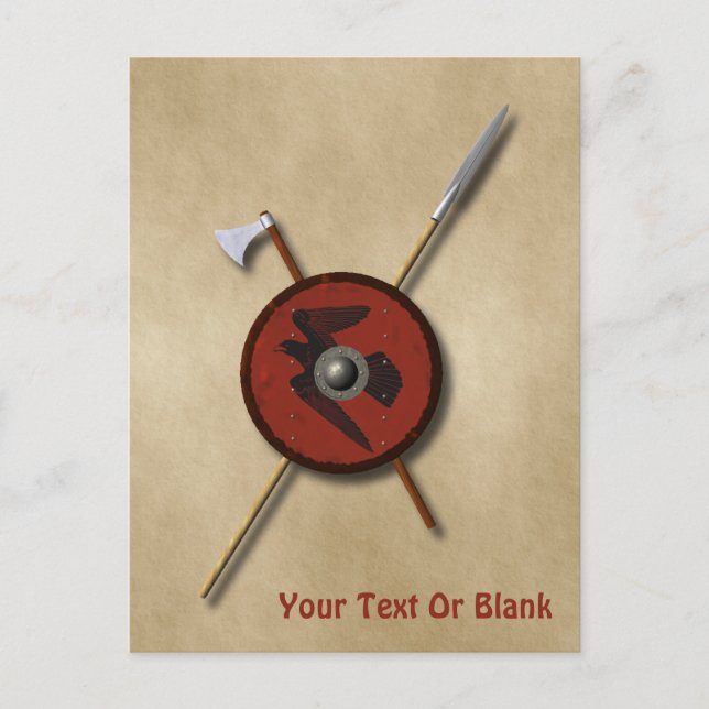 Cartão Postal Viajando O Escudo E As Armas (Frente)