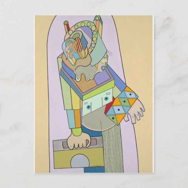 Cartão Postal "Viajando" por Ruchell Alexander (Frente)