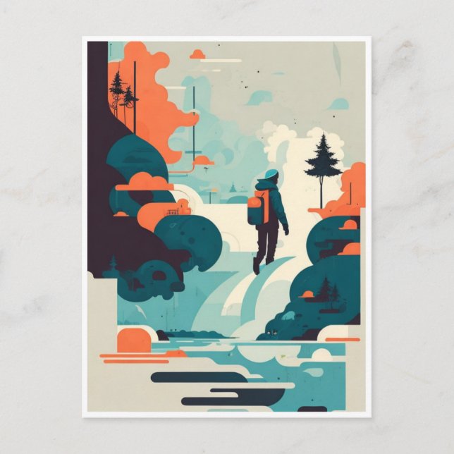 Cartão Postal Viajantes  (Frente)