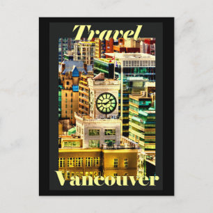 Cartão Postal Viaje Vancouver, BC, Canadá