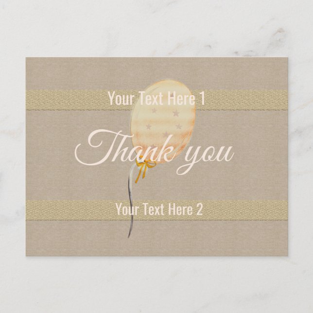 Cartão Postal Vibe da temporada de férias em ouro (Frente)