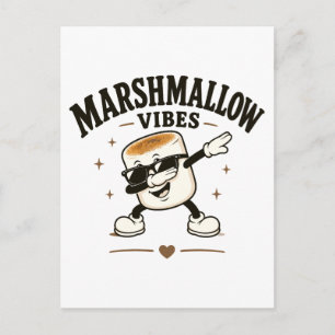 Cartão Postal Vibrações de marshmallow