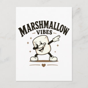 Cartão Postal Vibrações de marshmallow