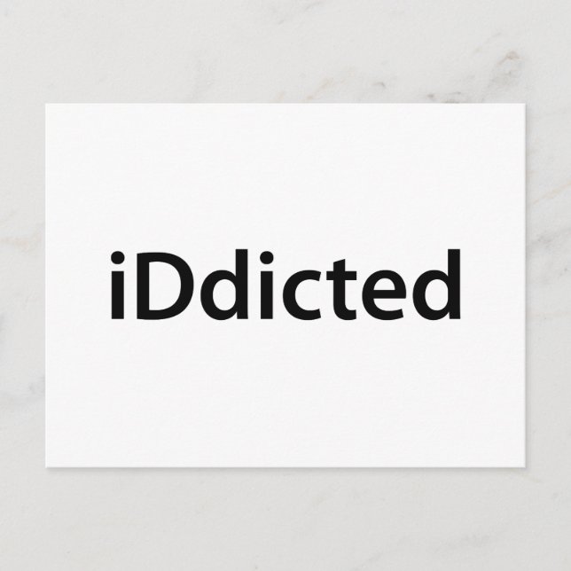 Cartão Postal viciado (Frente)