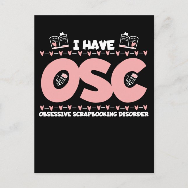 Cartão Postal Viciado em drogas Crafter Funny Crafty Book (Frente)