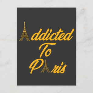 Cartão Postal Viciado em Paris