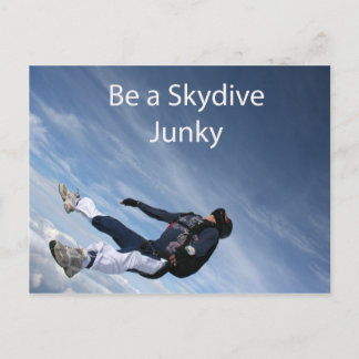 Cartão Postal Viciado em Skydive