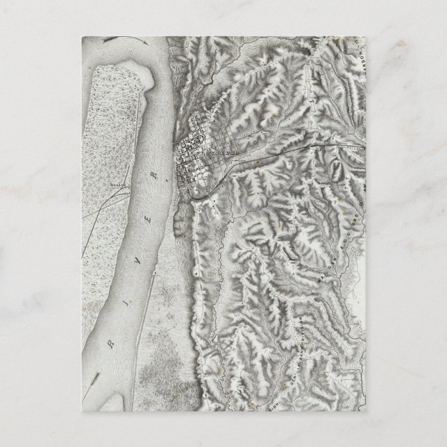 Cartão Postal Vicksburg, Missouri (Frente)