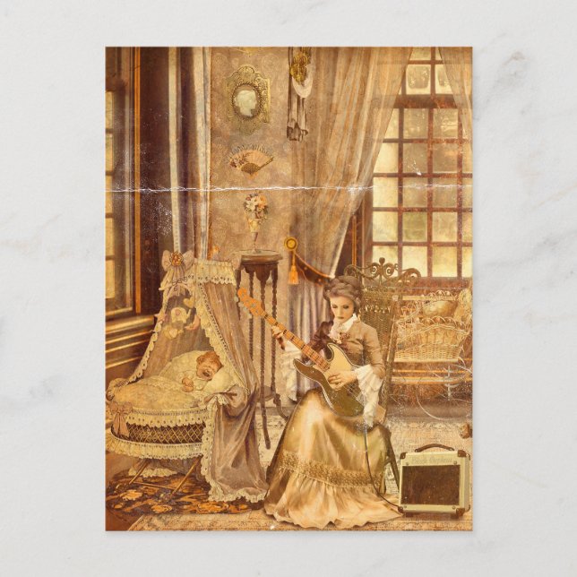 Cartão Postal Victorian Lullaby (Frente)