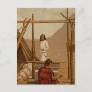 Cartão Postal Vida aborígene, País Navajo