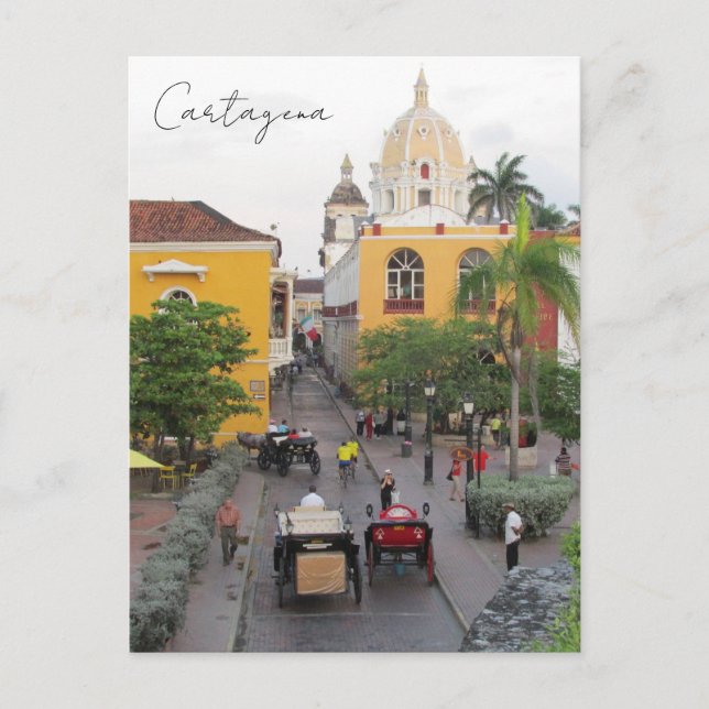 Cartão Postal vida de cartagena (Frente)