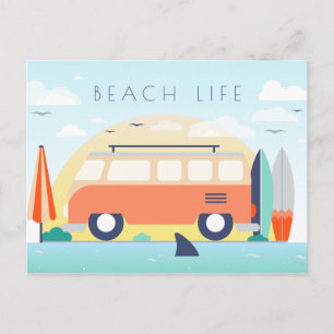 Cartão Postal Vida de Praia