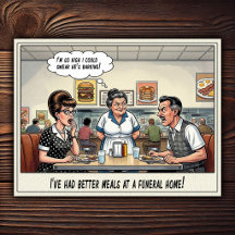 Vida Divertida Garçonete Restaurante Humor