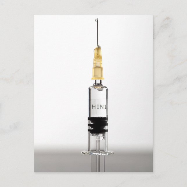 Cartão Postal vida estática, fundo branco (Frente)