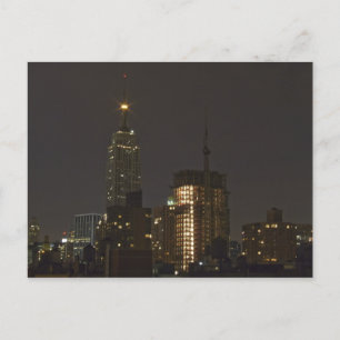 Cartão Postal Vida Noturna de Nova York