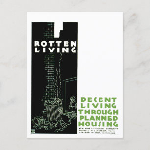 Cartão Postal Vida podre