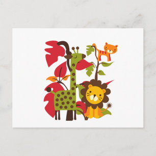 Cartão Postal Vida Safari