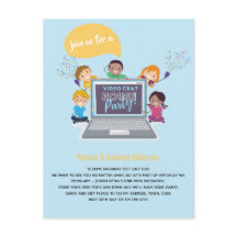 Vídeo Chat Online de Aniversário de CRIANÇAS Trans