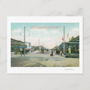 Cartão Postal Vídeo da Avenida Van Ness, um ano após o incêndio