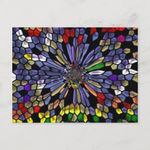 Cartão Postal Vidro estéril