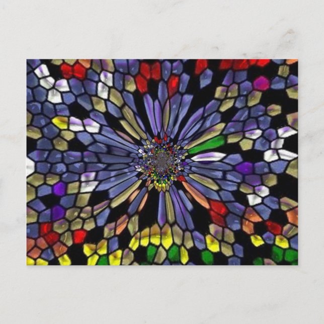 Cartão Postal Vidro estéril (Frente)