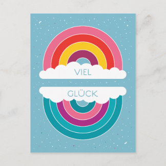 Cartão Postal Viel Glück