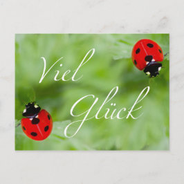 Cartão Postal Viel Glück im Doppelpack!