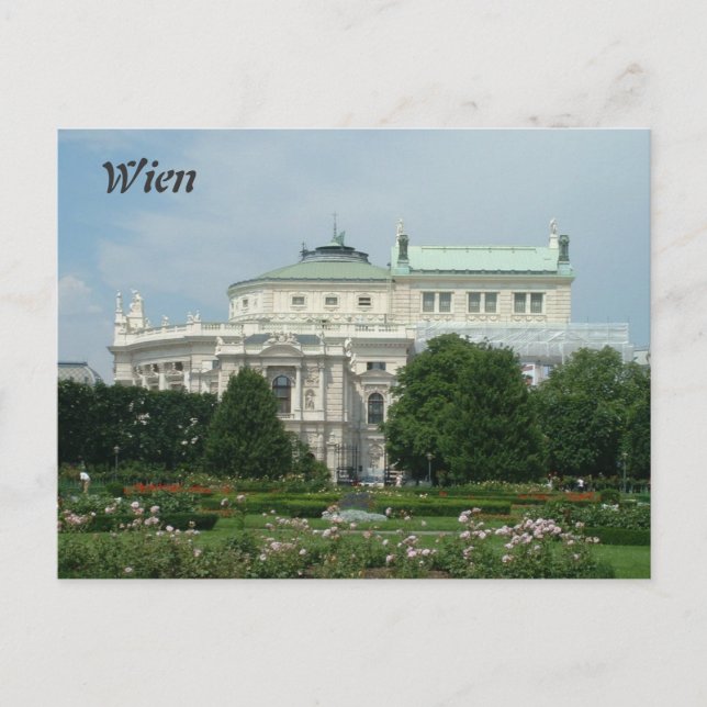 Cartão Postal Viena (Frente)