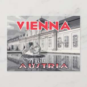 Cartão Postal Viena, Cartão-postal para a Áustria